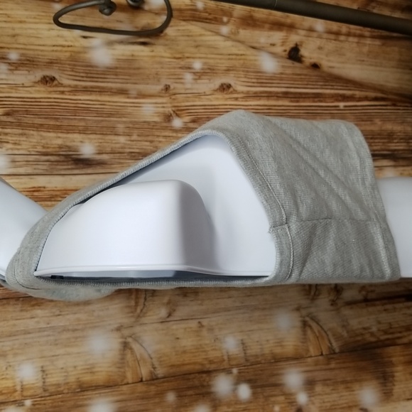 Shein Gray Ribbed Juniors M Halter Cropped Tank Racer Back Top - Picture 4 of 7